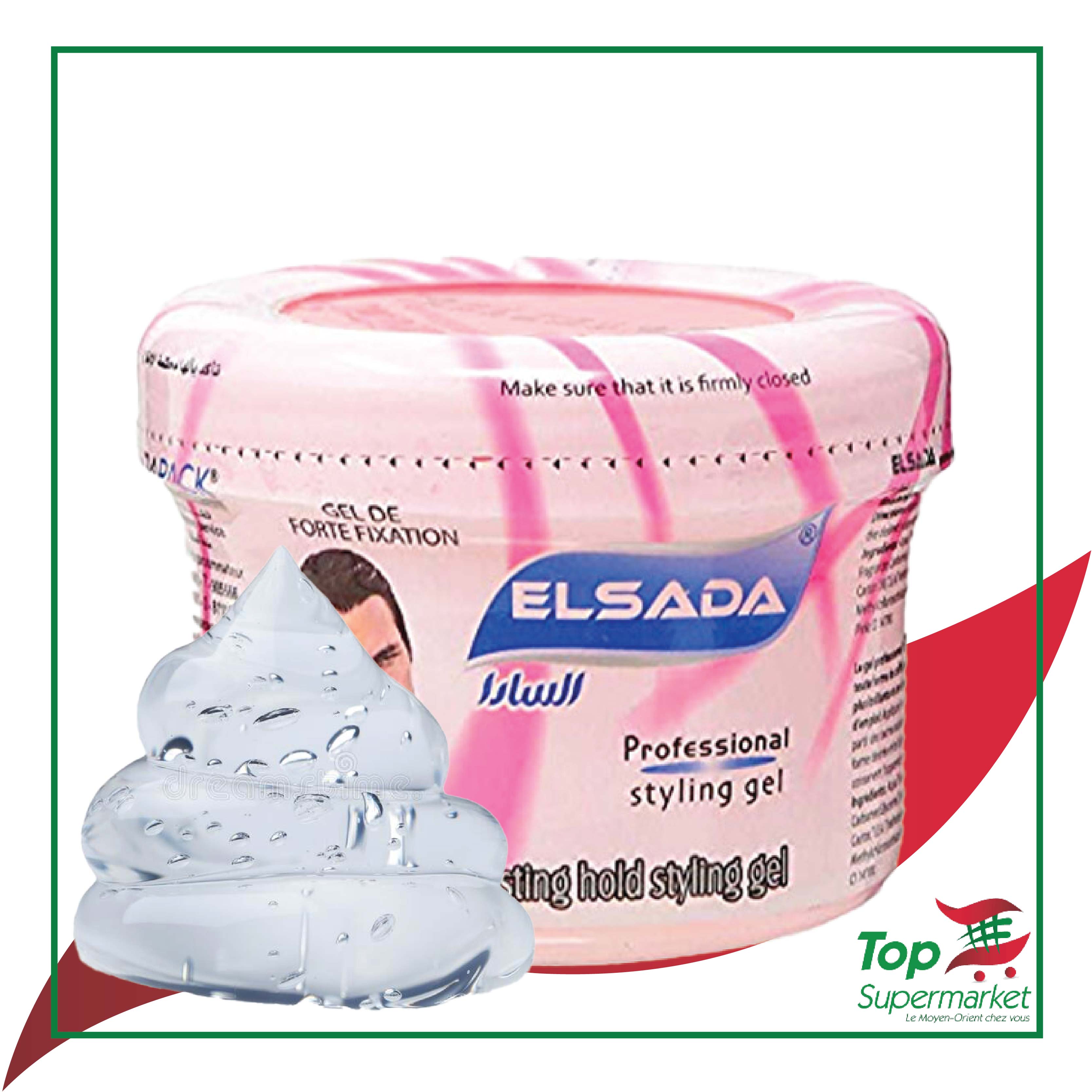 El Sada gel coiffant rose 250ml